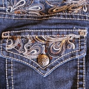 EUC Bling Butt Denim Shorts